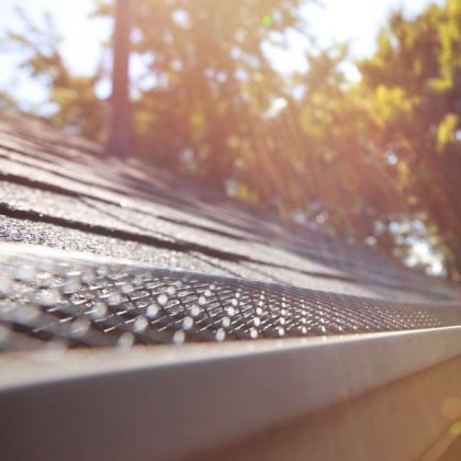 Seamless gutters can enhance your home immensely. 